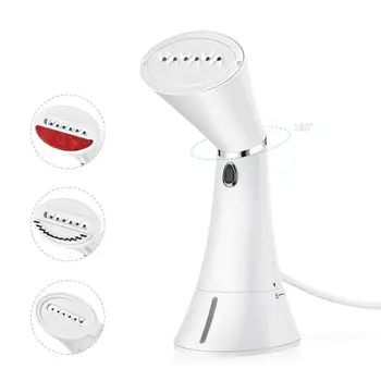 

320ml Handheld Fabric Steamer 180 Degree Rotating Nozzle Powerful Garment Steamer For Home Travelling Portable Steam Iron