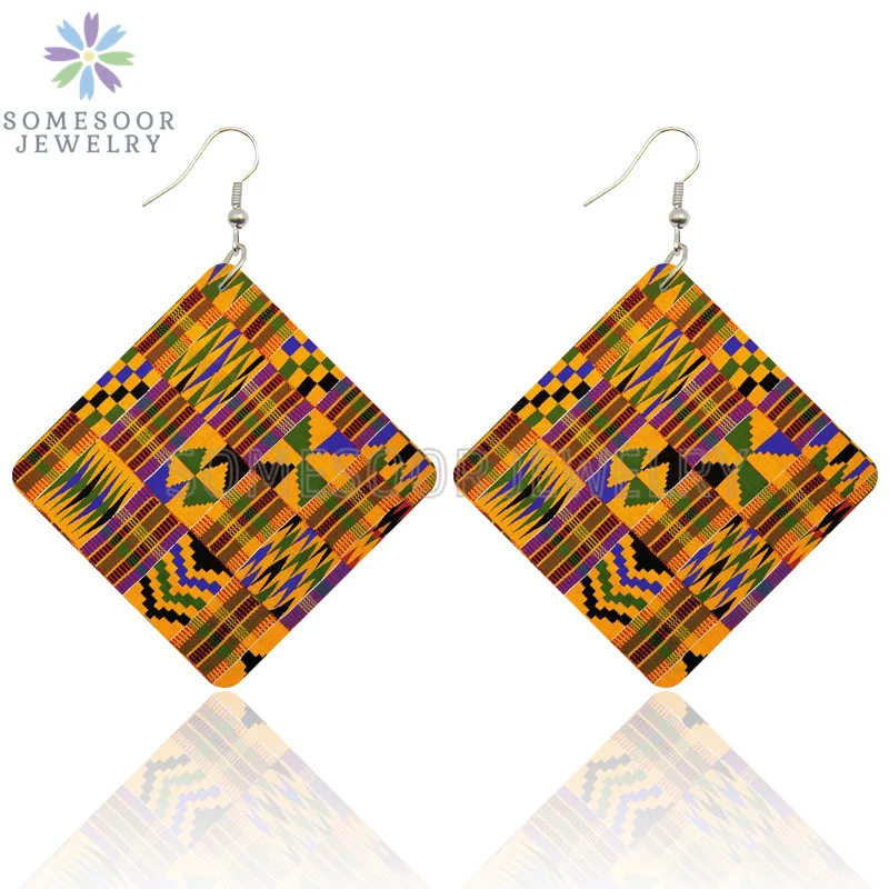 African Earrings Bulk Wood Earrings African Wooden Earrings