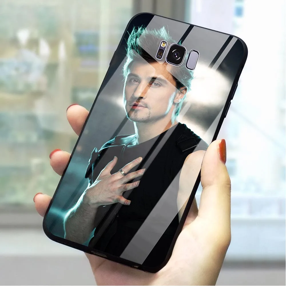 K1034406 Дима Билан закаленное Стекло чехол для телефона для samsung A40 чехол Galaxy A70 A60 M40 A50 A20 A30 A10 S7 край S8 S9 плюс S10 - Цвет: K1034406