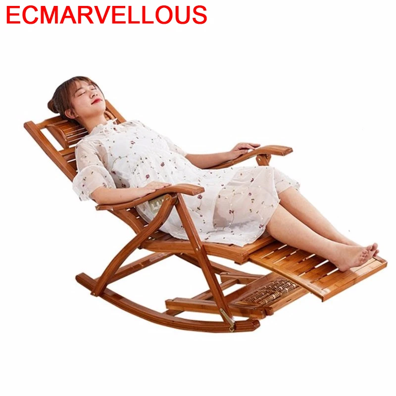 Мебель для балкона кресло-качалка Sillon Кресло Из Бамбука Fauteuil салон складная