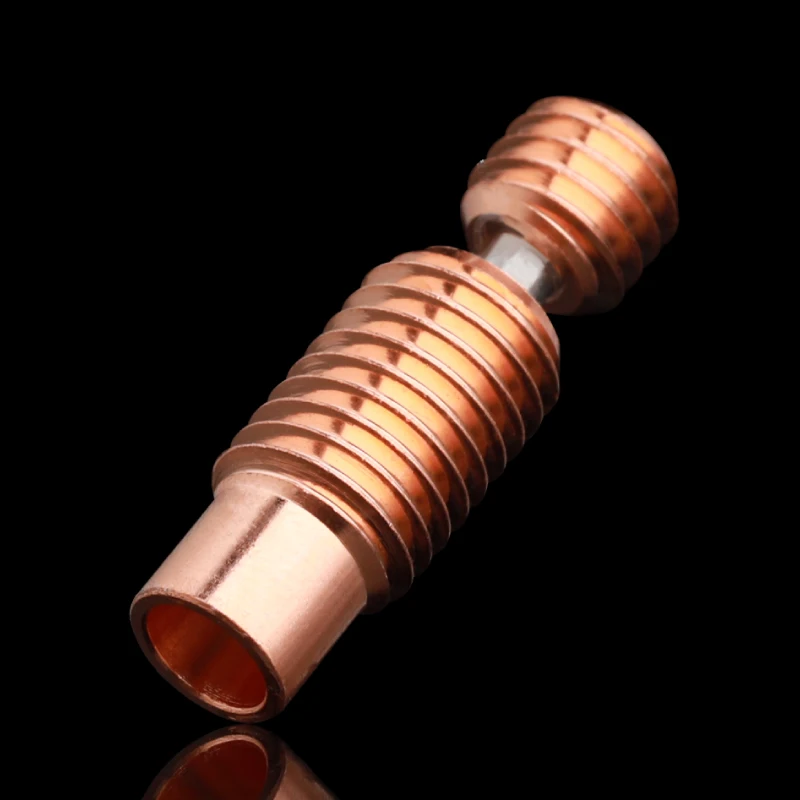 Mellow All-metal nf V6-crazy Calor Quebrar Cobre & Bocal da Impressora 3d Garganta para 1.75 mm v6 Hotend Aquecedor Bloco Aço Inoxidável - Imagem 4