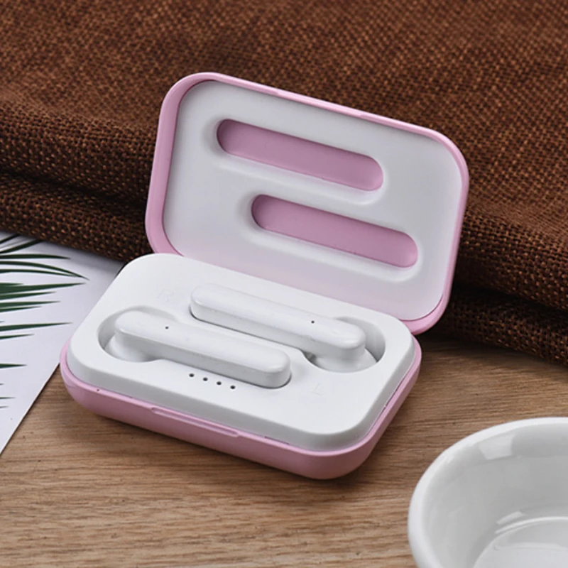 TWS Bluetooth Wireless Headphones Color Earphones Hifi Sports IPX5 Waterproof Earbuds Bluetooth 5 0 Earphone Headset With Mic