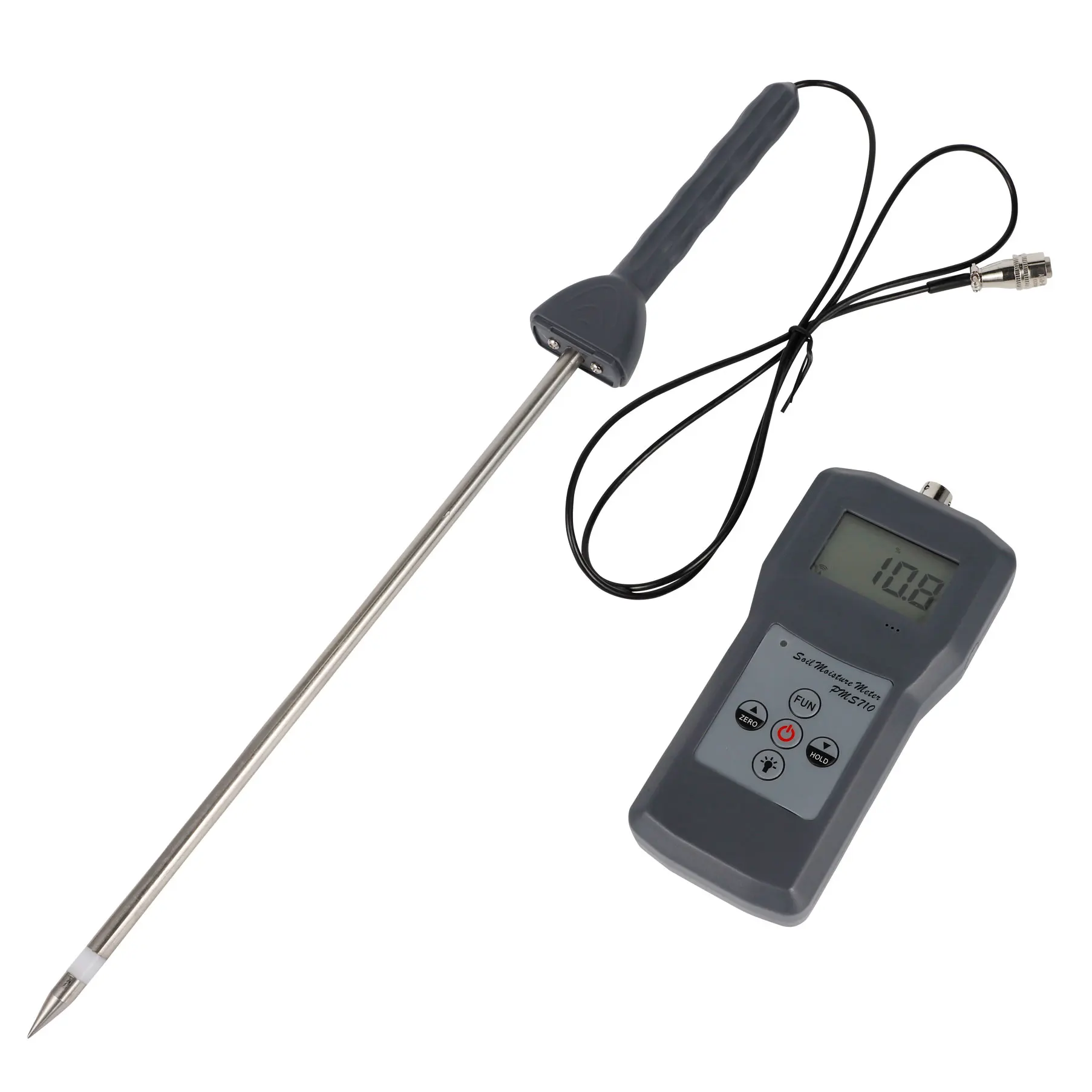 Pms710 Portable Digital Soil Moisture Meter Probe Moisture Analyzer For