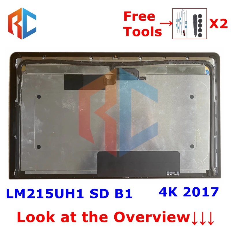 Mid 2017 Новинка для Apple iMac 21 5 '&#x27A1418 4K ЖК-экран со стеклом полная сборка LM215UH1(SD)(B1)