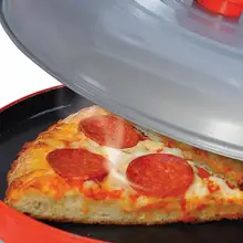 Микроволновая печь антипригарный поднос для пиццы, сырное яйцо, бекон, размораживание, противень для выпечки