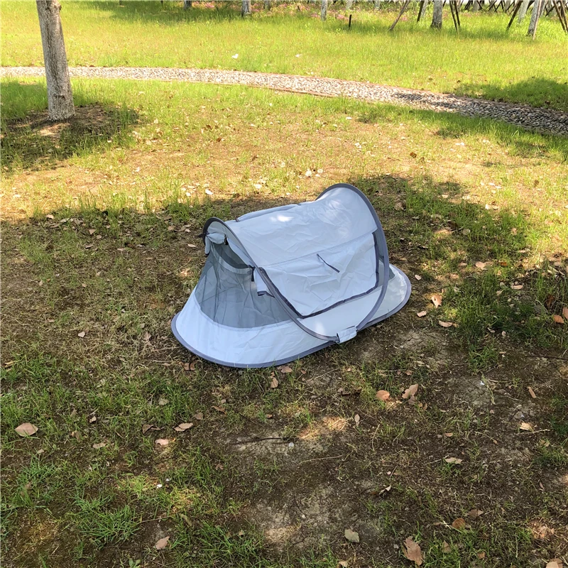 PortableBabyTravelBedUPF50SunSheltersforInfantPopUpBeach