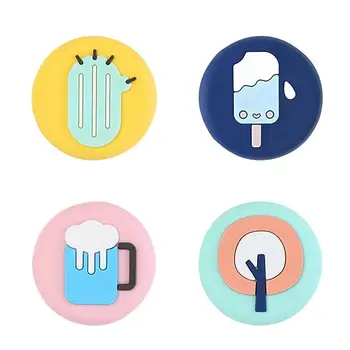 

4pcs Posting Memo Refrigerator Magnets Sticker for Office Decoration