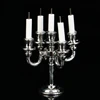 1Set Dollhouse Miniature Candles and Candlestick Cake Candle Holders Toppers For Doll House Decoration Accessories Kids Toys 2