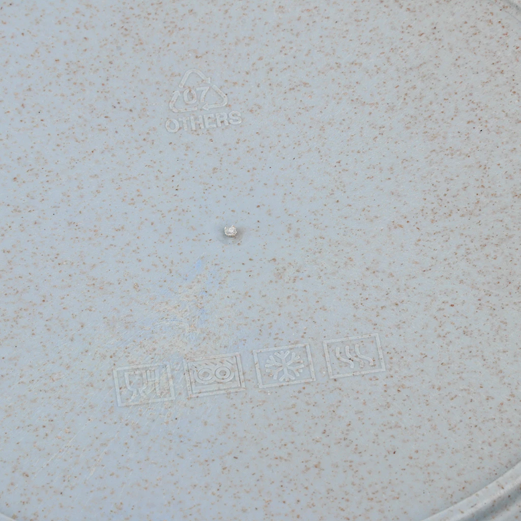 Round Tray Dinner Plate Dishes Food Snacks Sushi Steak Food Dessert Lunch Container Outdoors Camping Plate