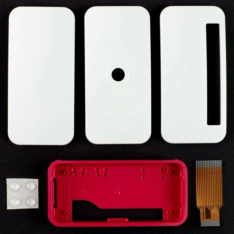Пластиковый металлический корпус с коротким кабелем для камеры для Raspberry Pi Zero Аксессуар подходит для Raspberry Pi Zero W. Super-slimline