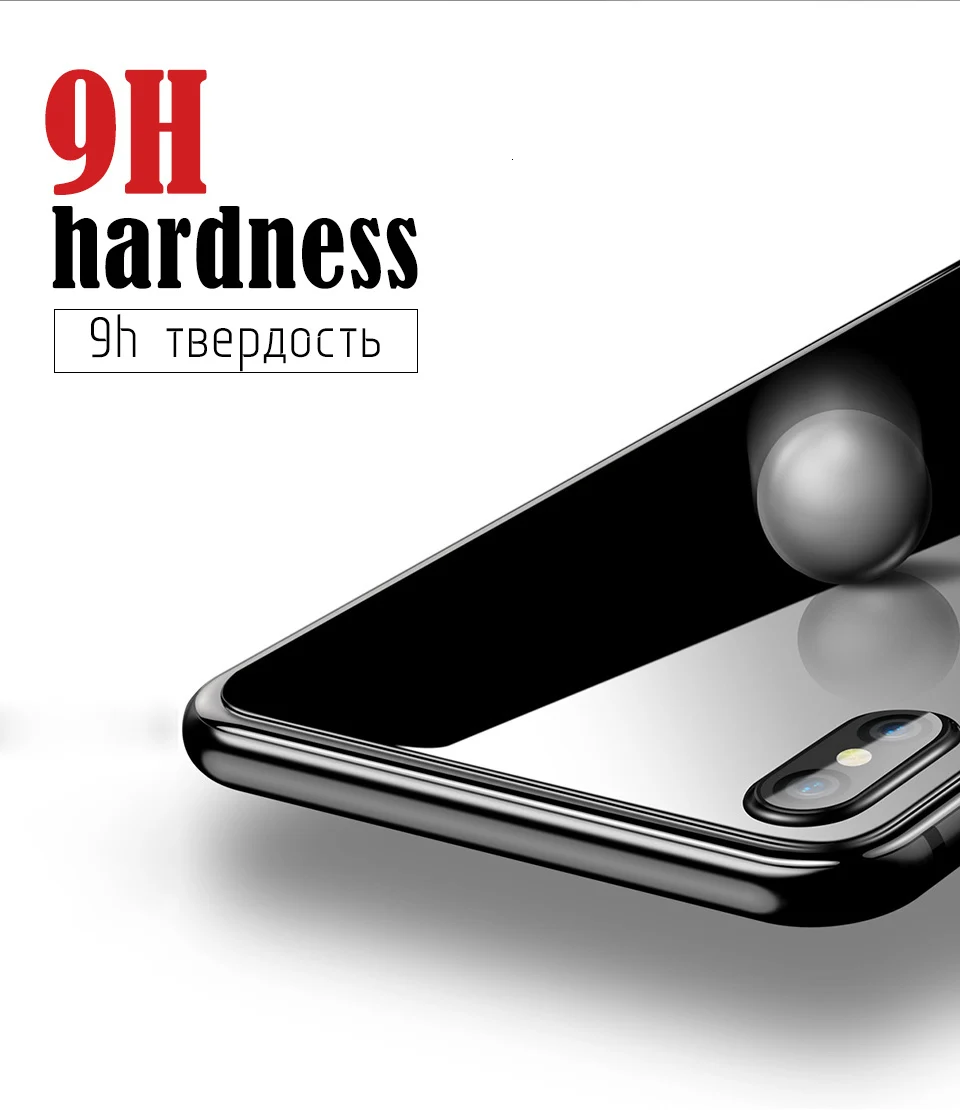3-1 шт заднее закаленное стекло для iPhone 11 Pro Max 6 6s 7 8 Plus, Защитное стекло для iPhone X Xs Xr, защитная пленка