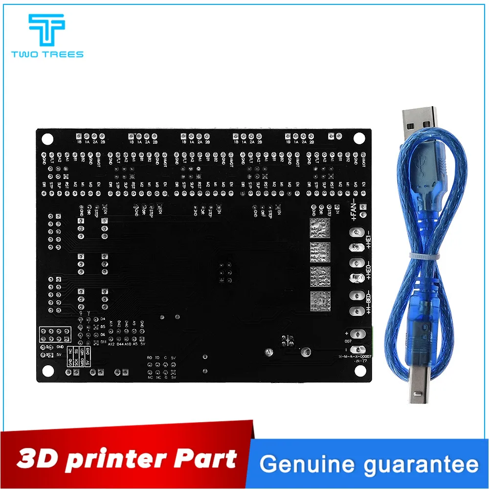 MKS Gen L V1.0 интегрированная управляющая печатная плата RepRap RAMPS 1,4 поддержка A4988/DRV8825/TMC2208/TMC2130 драйвер для 3D-принтеров