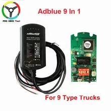 Высокое качество Adblue Эмулятор 9 в 1 грузовик Ad-blue OBD2 инструмент для удаления 9в1 Adblue эмуляция поддержка Евро 4 и 5 OBD Автомобильный сканер