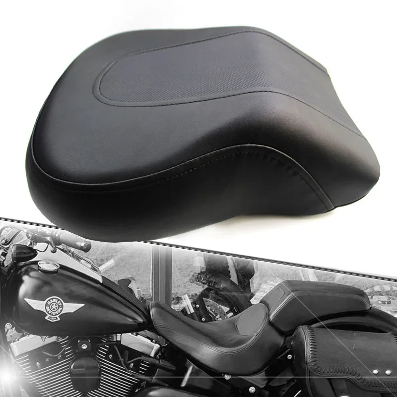 Мотоциклетное пассажирское заднее сиденье с мягким хвостом подходит для Harley