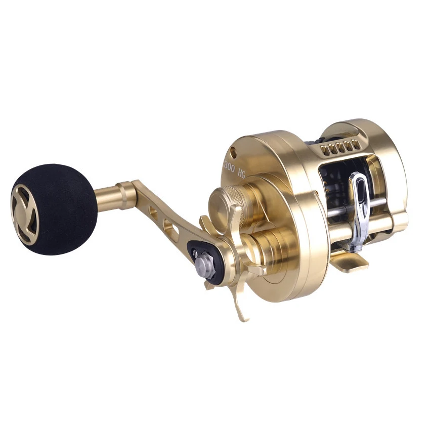 

Высококачественная Рыболовная катушка, максимальная нагрузка 7 кг, 11 шарикоподшипников, катушка для барабана с сигнализацией, полностью Металлическая катушка для Глубоководной Рыбалки