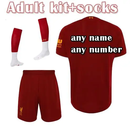 Набор для взрослых футбольный Джерси 19 20 M. SALAH FIRMINO MANE VIRGIL HENDERSON ROBERTSON MILNER KEITA kit - Цвет: shirt7