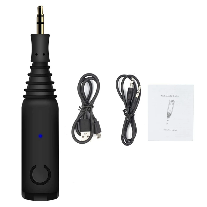 Low Latency Bluetooth 5 0 Multipoint Audio Wireless Adapter Car Kit Car Handsfree Call Speaker Headphone Adapter