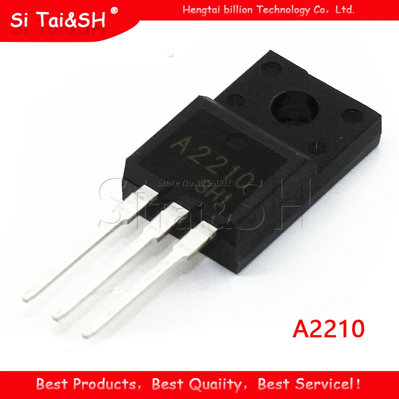 10 шт. A2210 C6082 5 пар (5 2SA2210 + 2SC6082) на-220 новинка оригинал | Электронные компоненты и
