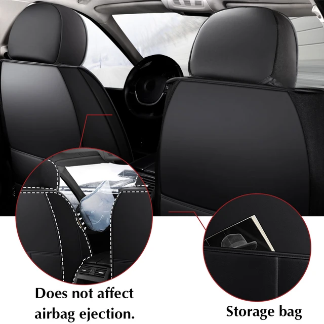 Neue Design PU Leder Auto Universal Auto Sitzbezüge Volle Synthetische Set  Volle Sitzbezüge Auto Covers Schutz - AliExpress