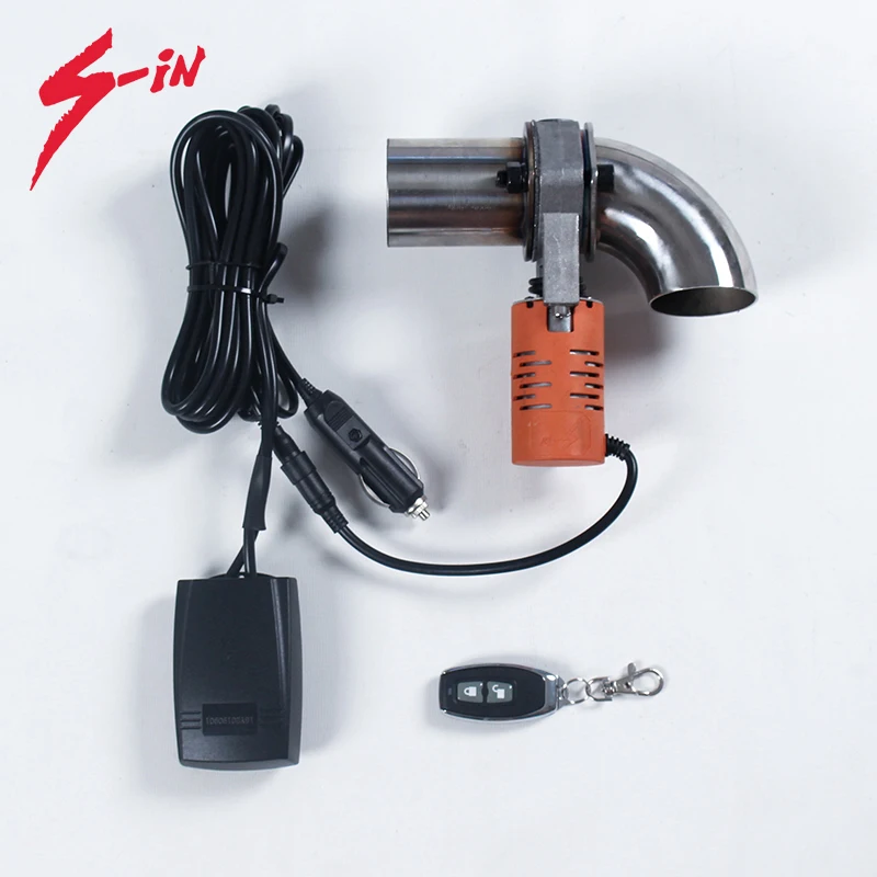 

Exhaust Valve Electric Cutout Valve 2.0inch 2.5inch Electric Valve Remote Control Sounds Valve Vehicle Check Valve