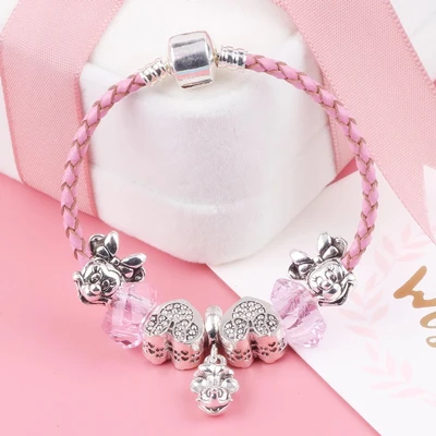 16 Dodocharms, высокое качество, цветная змеиная цепь, прекрасный браслет, Подходит для европейских браслетов-шармов для женщин, сделай сам, изготовление ювелирных изделий - Окраска металла: 16