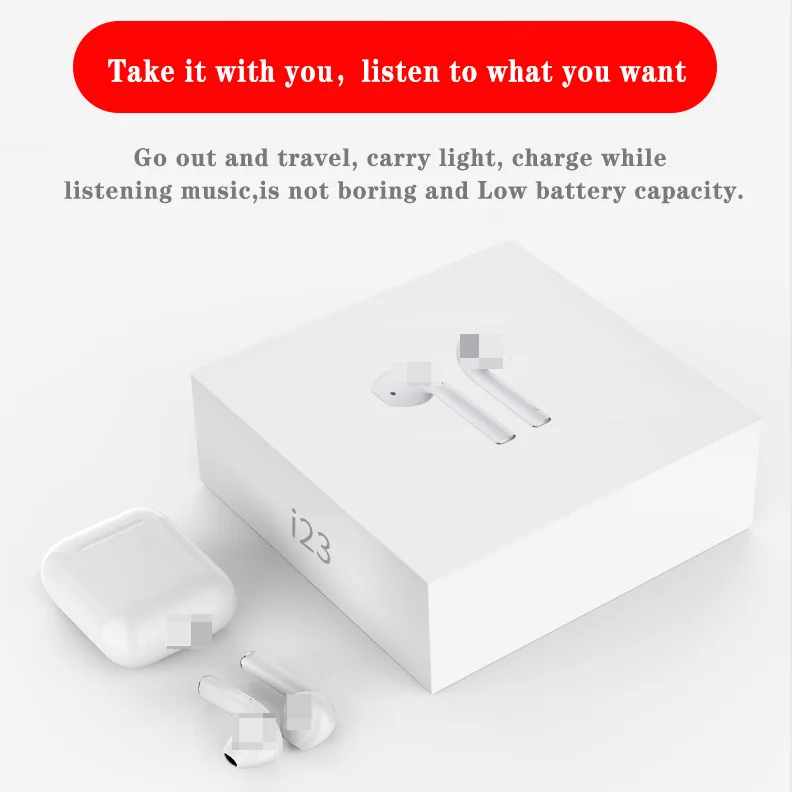 Мини Беспроводной Bluetooth наушники вкладыши TWS с Smart Touch Управление всплывающем окне