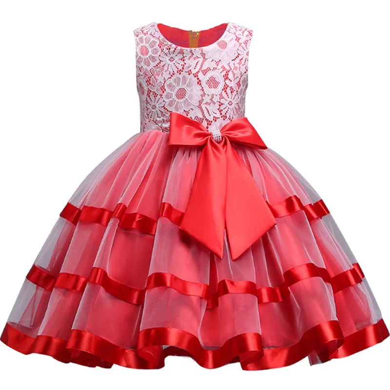 Платье для маленьких девочек vestidos костюмы, платье принцессы для девочек кружевное платье с цветочным рисунком платья бальное платье пышные вечерние платья Детская Костюмы