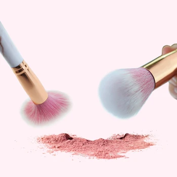 

New 10pcs Marble Pattern Makeup Brush for Cosmetic Powder Foundation Eyeshadow Lip Make up Brushes Set