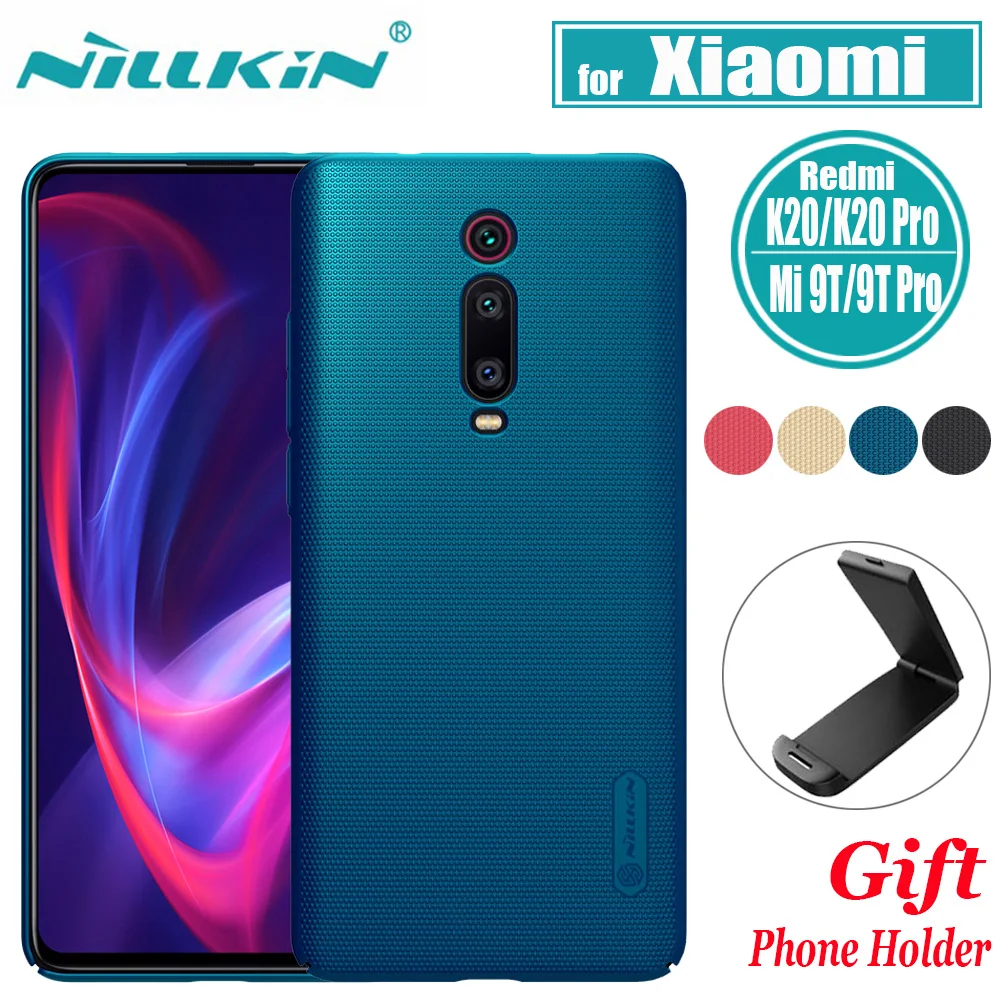 

Xiaomi Redmi K20 Pro Case Nillkin Frosted Matte Shield Hard Plastic Full Cover Case Phone Back Funda on Xiaomi Mi 9T Pro Case