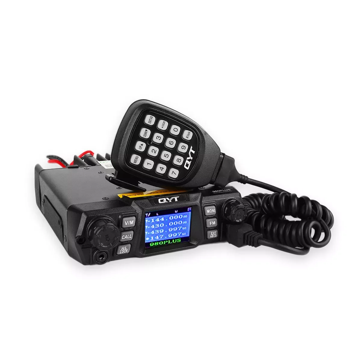 

QYT KT-980 PLUS высокая мощность 75 Вт (VHF)/55 Вт (UHF) Автомобильная портативная рация