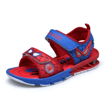 

2020 Summer Kids Sandals Boys Beach Spiderman Fashion Casual Children Sandals Shoes For Boy Slippers Sandalias child Shoes 807