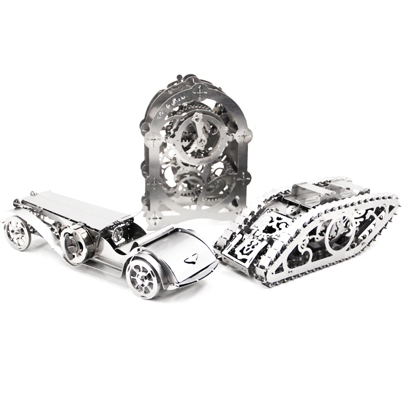 

Hot Sale 3D DIY Metal Puzzle Mechanical Model Mechanical Gear Drive Cutting Jigsaw Building Toys Children Adult Collection Gift