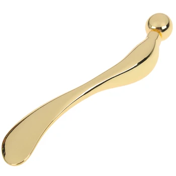 

New 1PC Metal Eye Massage Stick SpatulasAnti Wrinkle Face Mask Spoon Eye Cream Mixing Spatula Scoop Massage Sticks