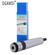 1 pçs morse cone taper rosqueamento mandril mt2 mt3 mt4 m5 m6 m8 m10 m12 torneira multifuncional tocando para máquina cnc