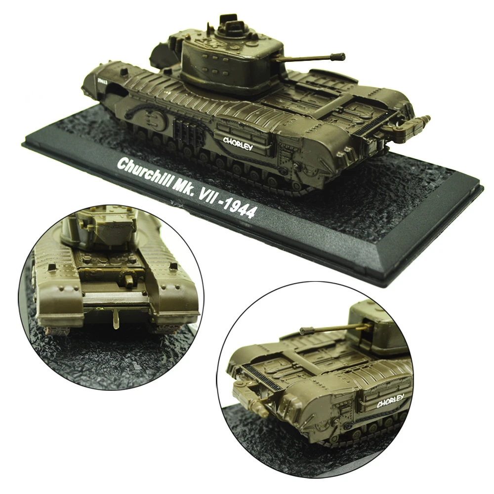 1 шт 1/72 британская армия Вторая мировая война пехотный танк сплав Готовая модель