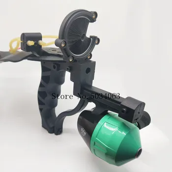 

Speed hunting fishing laser slingshot shooting bow and arrow brush slingshot powerful fishing compound bow fishing 2020 new