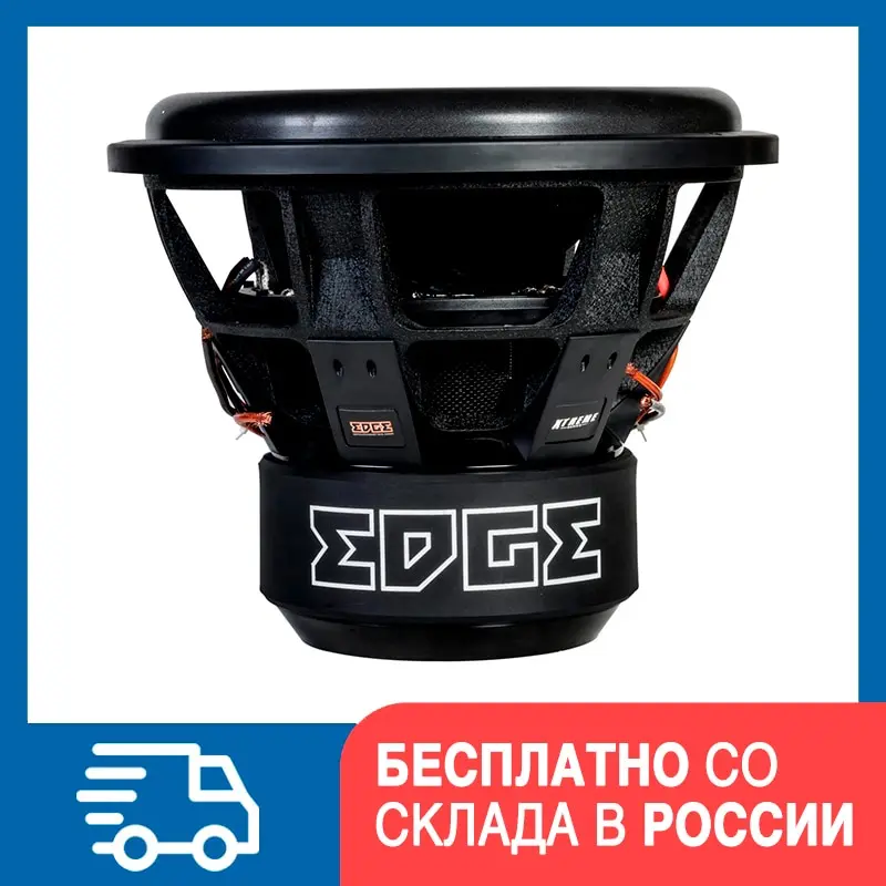 EDGE EDX15D1-E7 - Сабвуфер 3000 Вт 35 см (15 дюйм.) 1+1 Ом |