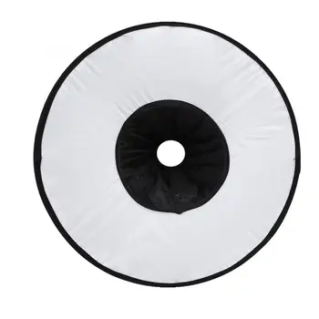

Universal Round Foldable Diffuser Softbox Shoot Macro Flash Light Lamp Hood Photo Studio