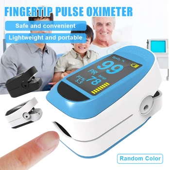 

Spot Clip Type Fingertip Pulse Oximeter Digital Display Heath Monitor Measurement Oximeters Best Price