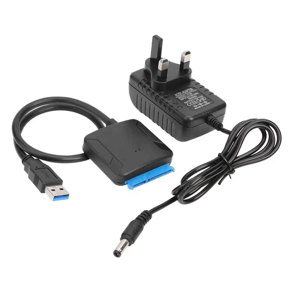 ALLOYSEED USB 3.0 to SATA 3 Convert Cable Adapter For 2.5/3.5 inch External SSD HDD Hard Drive Easy Line With Plug | Компьютеры и офис