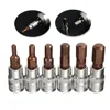 Drive Socket Set Socekt Wrench Socket Adapter 1/4" Hex Head Screwdriver Bit Hand Tools H3 H4 H5 H6 H7 H8 3