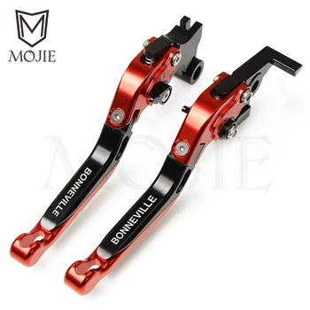 

Motorcycle Accessories CNC Adjustable Folding Extendable Brake Clutch Levers For Triumph BONNEVILLE/SE/T100/Black 2016-2018 2017