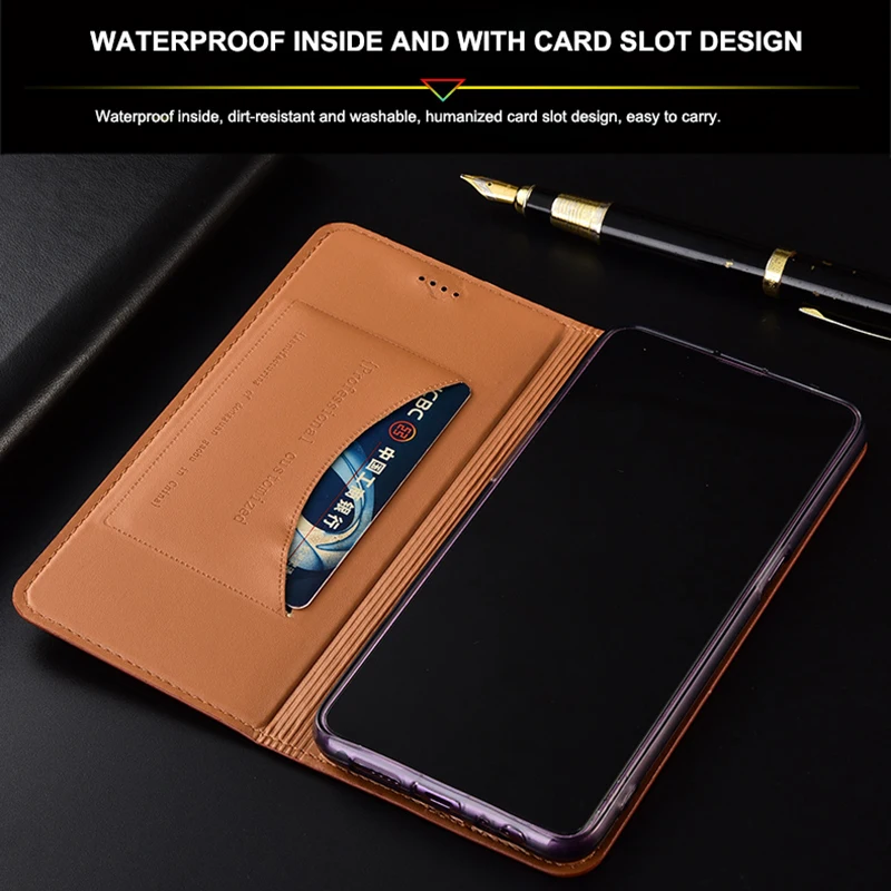 Crocodilo Garra Capa de Couro Genuíno para Xiaomi Capa Flip Magnética Cases de Telefone mi Max Mix 2s 3 - Image 5