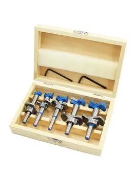 

Drill Bit Set Cone Hole Cutter Taper Metric Tool Set 15MM 20MM 25MM30MM 35MM Titanium Coated Metal Hex Core Drill Bits 2019
