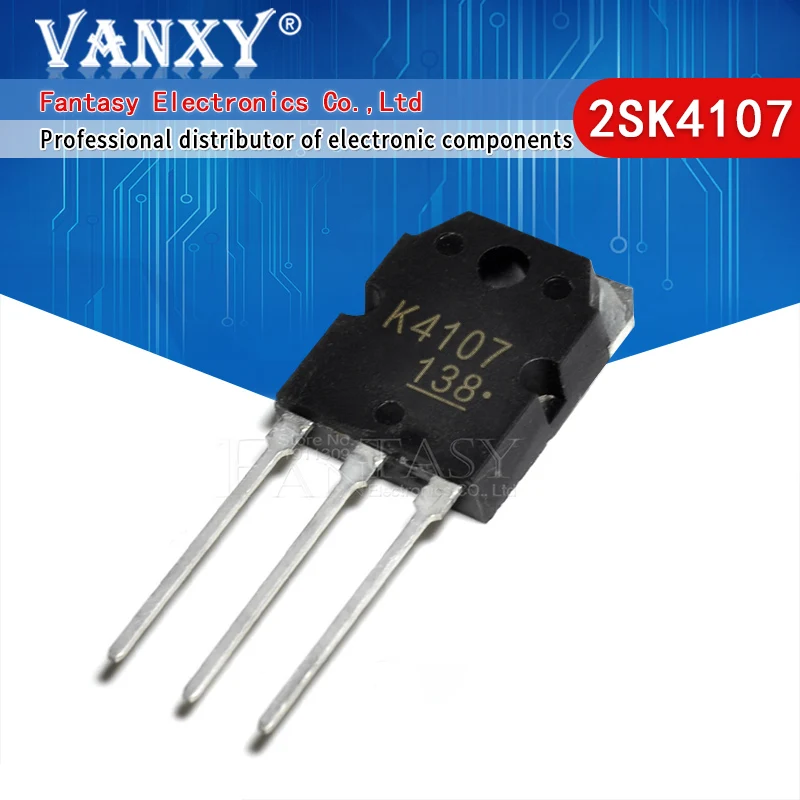 5 шт. 2SK4107 TO-3P K4107 TO3P 15A 500 в | Электронные компоненты и принадлежности
