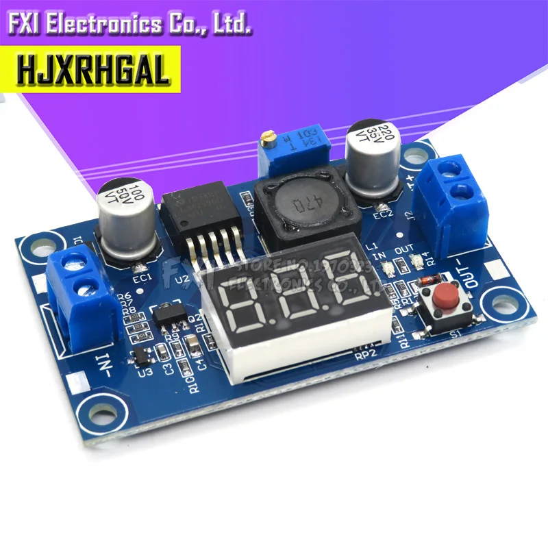 Lm2596 Lm2596S Power Module + Led Voltmetro Dc-Dc Regolabile Step-Down Il Modulo Di Alimentazione Con Display Digitale