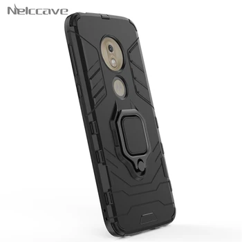 

1000Pcs Ring Holder Rugged Armor Case For Motorola MOTO G7 Plus Moto G7 Play Motorola G7 Power Cover Fits Magnetic Car Mount