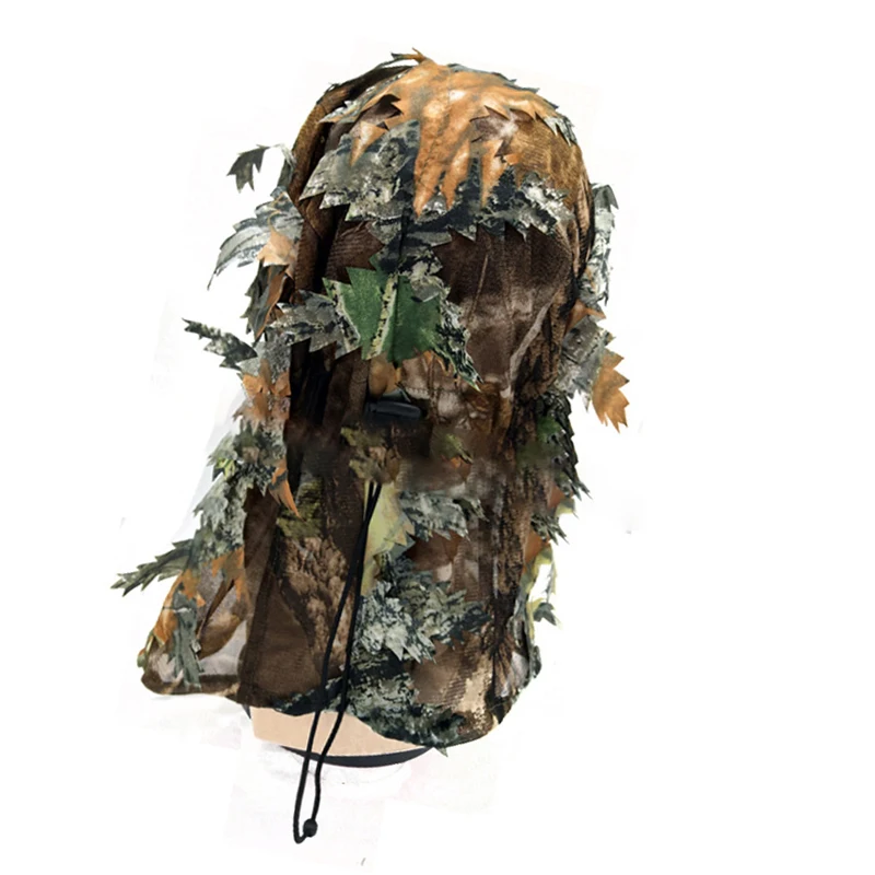 

Camouflage Mask Outdoor 3D Tactical Mask for Hunting Shooting Accessories Elastic Portable Breathable Adjustable Hunting Hood