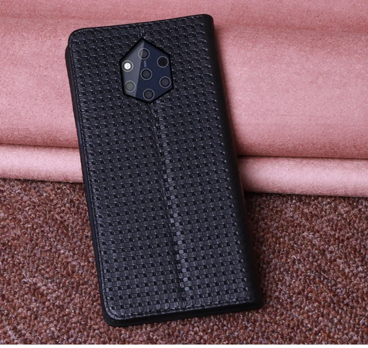 Чехол-книжка из натуральной кожи для Nokia 9 PureView, магнитный чехол s, кожаный чехол для телефона, чехол s Fundas