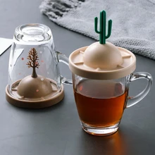 Герметичные крышки для чашек термостойкие многоразовые кухонные герметичные крышки сильный адсорбирующий коврик сливной коврик, растительный узор, 4 упаковки